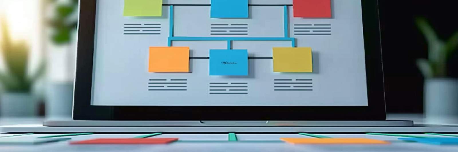 Struktur und Übersichtlichkeit durch den Sitemap eines Wegeleitsystems