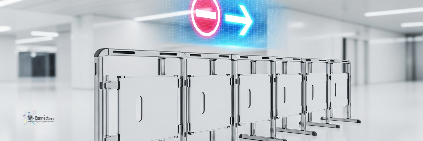 Baustellen und Sperrungen leiten Personen sicher im Wegeleitsystem um