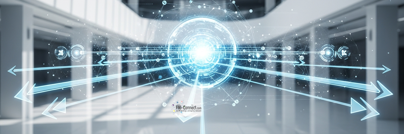 Entscheidungsstellen Prinzip leitet Nutzer an Kreuzungen im Wegeleitsystem