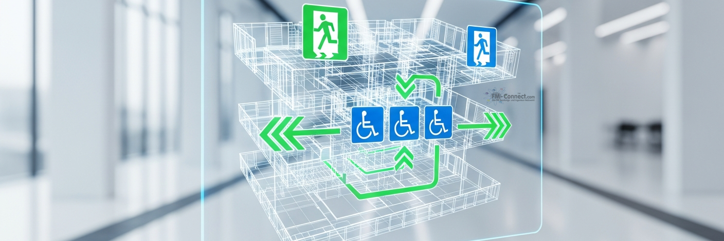 Compliance-Anforderungen für sichere und regelkonforme Wegeleitsysteme im Facility Management