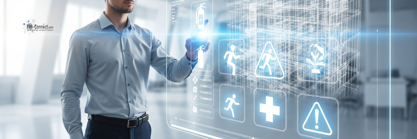 Sicherheitszeichen werden getrennt vom Wegeleitsystem geplant und umgesetzt