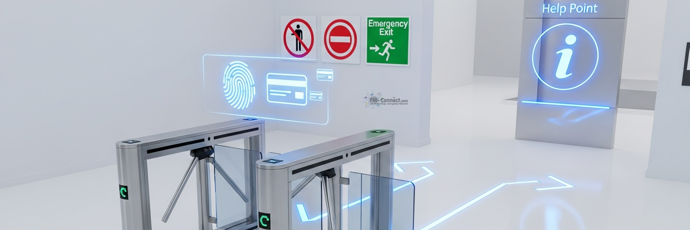 Wegeleitsysteme im Facility Management für Orientierung und Gebäudenavigation